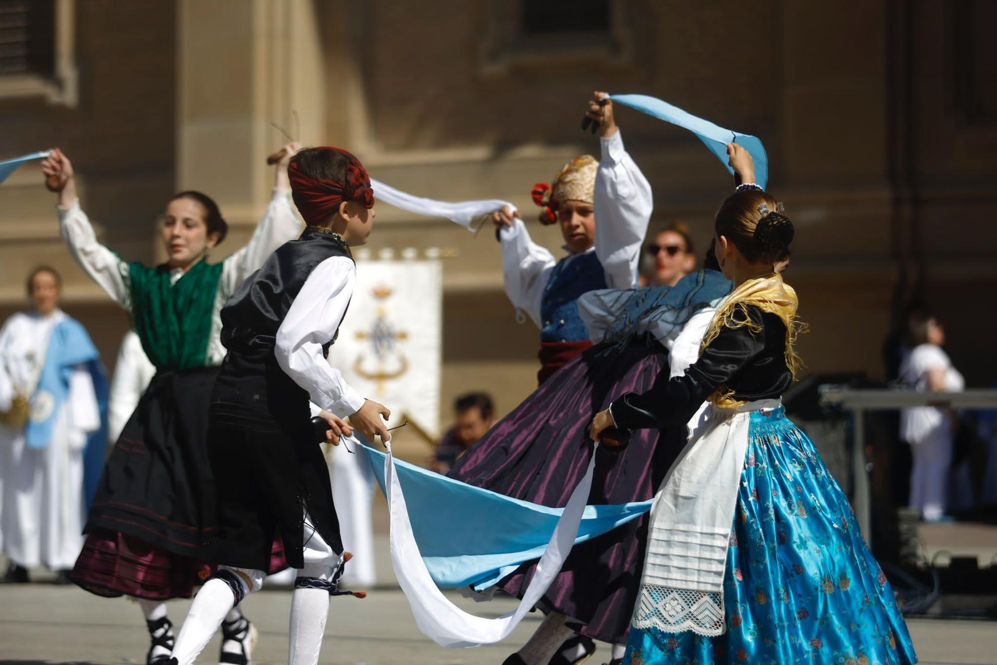 En imágenes | Procesión del Domingo de Resurrección en Zaragoza