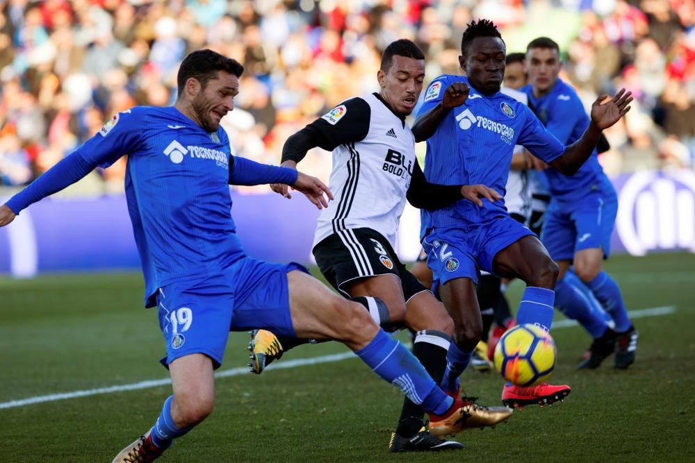 Getafe - Valencia, en imágenes