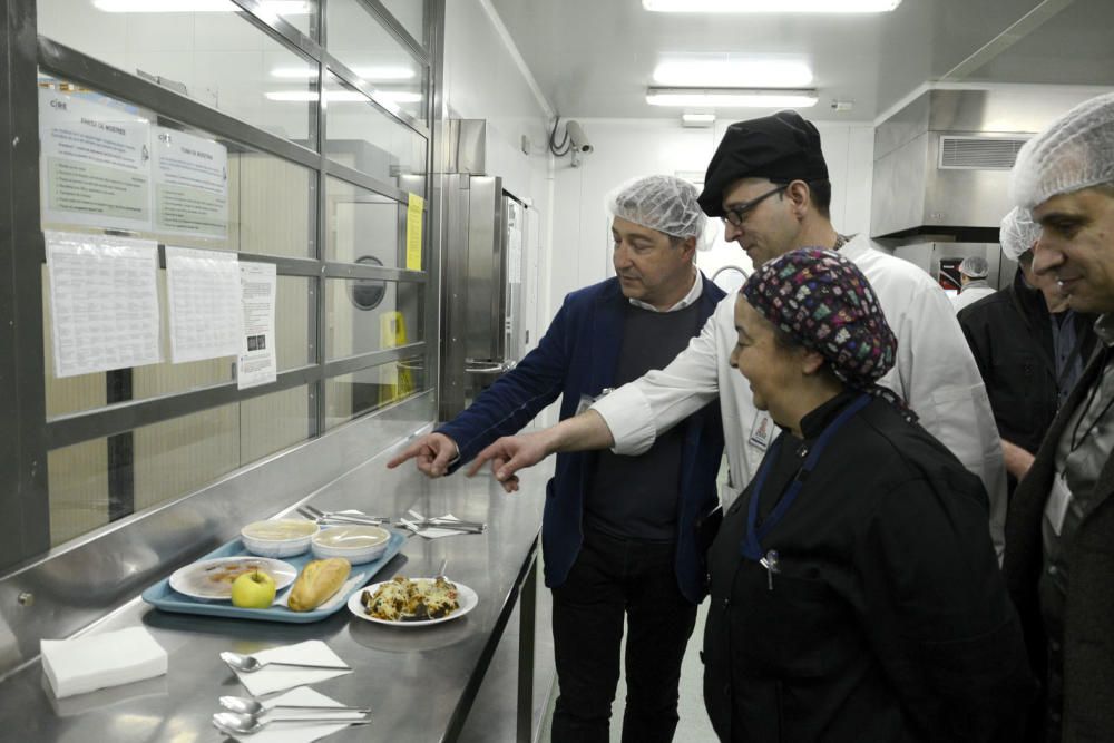 Joan Roca visita la presó de Puig de les Basses