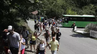 Los viajes en autobús entre los pueblos de Laviana serán gratuitos