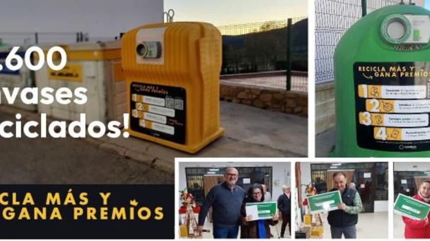 El Ayuntamiento de Higueruelas premia a sus ciudadanos más recicladores