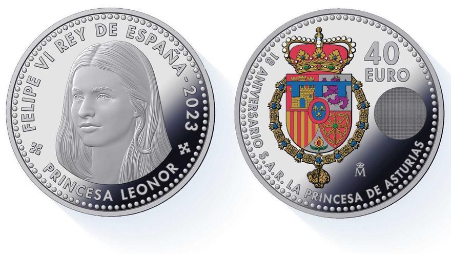 Cómo comprar la moneda de la princesa Leonor