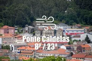 El tiempo en Ponte Caldelas: previsión meteorológica para hoy, jueves 18 de abril