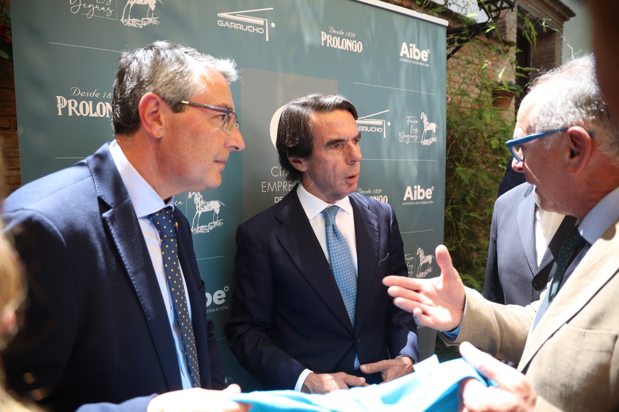 Aznar, en unas jornadas en Pizarra organizada por el Círculo Empresarial de Málaga