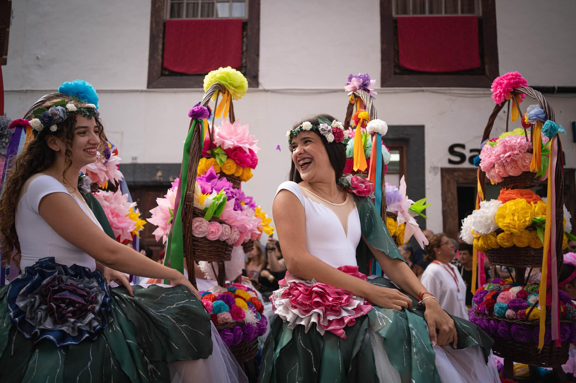 Batalla de flores de la Bajada de La Palma