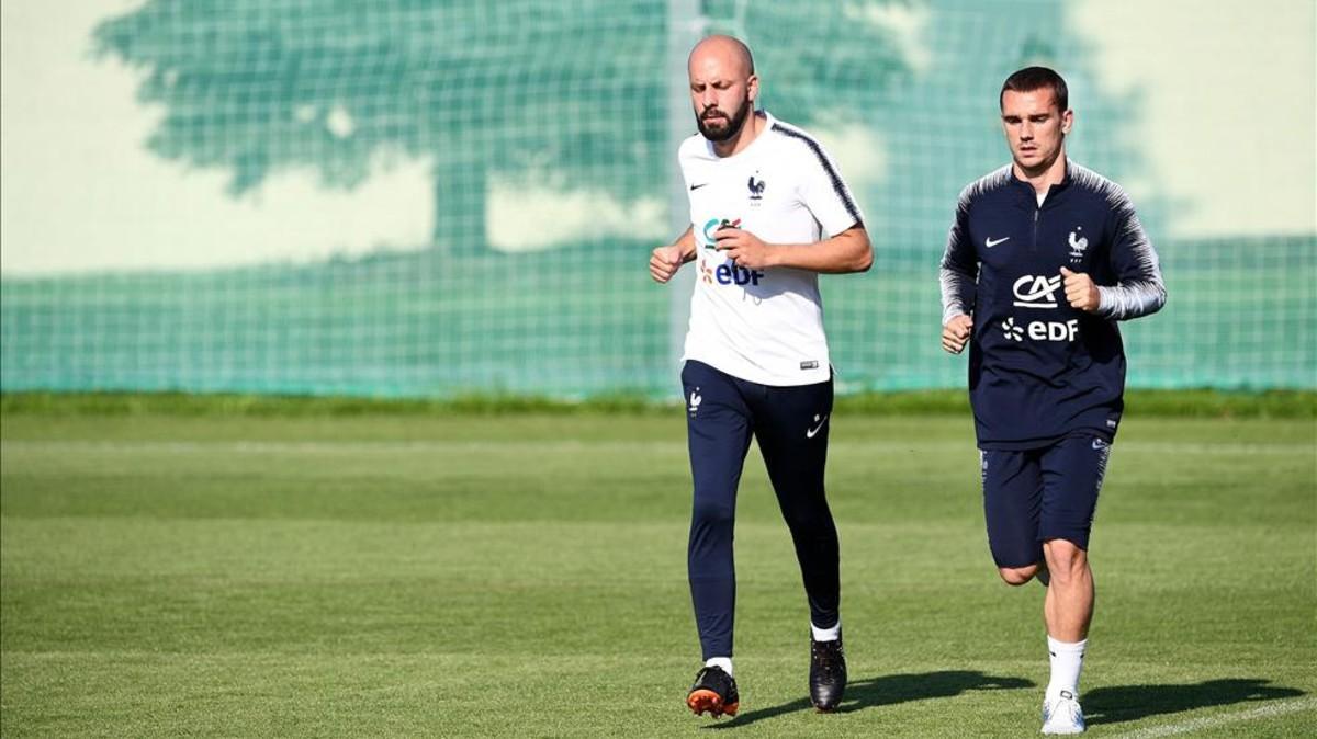 Griezmann se retiró tras hacer solo unas carreras en solitario
