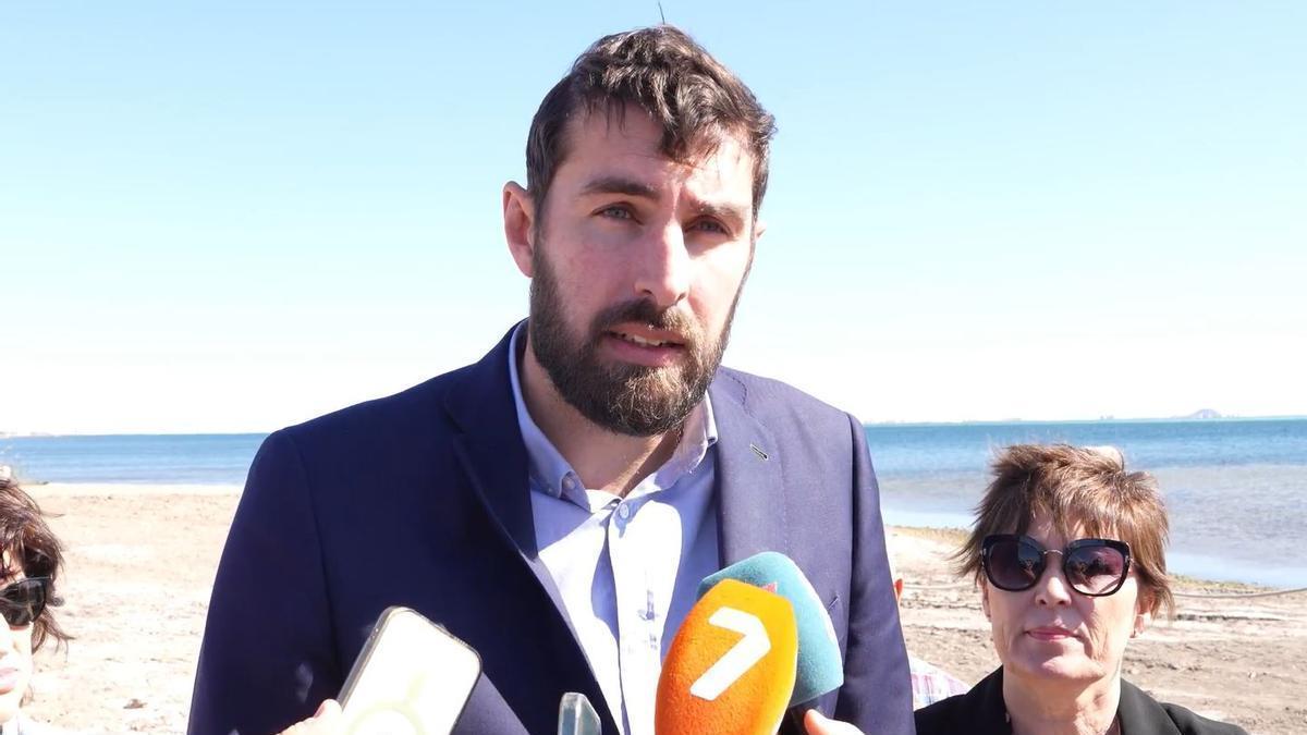 Antelo: "Para recuperar el Mar Menor hay que poner el foco en lo importante, que son los saneamientos"