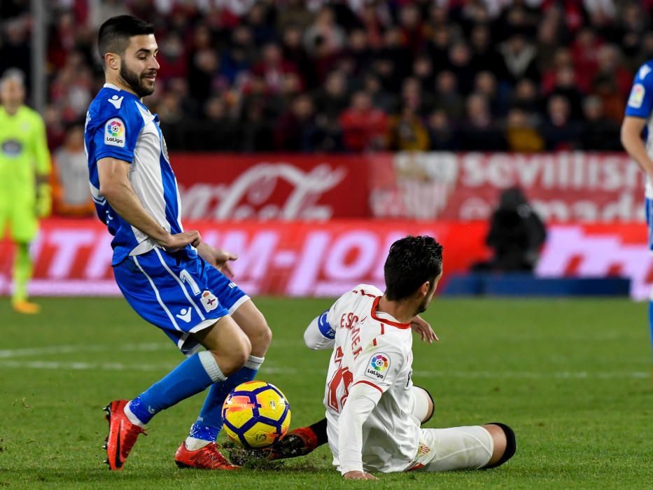 El Dépor cae 2-0 en Sevilla