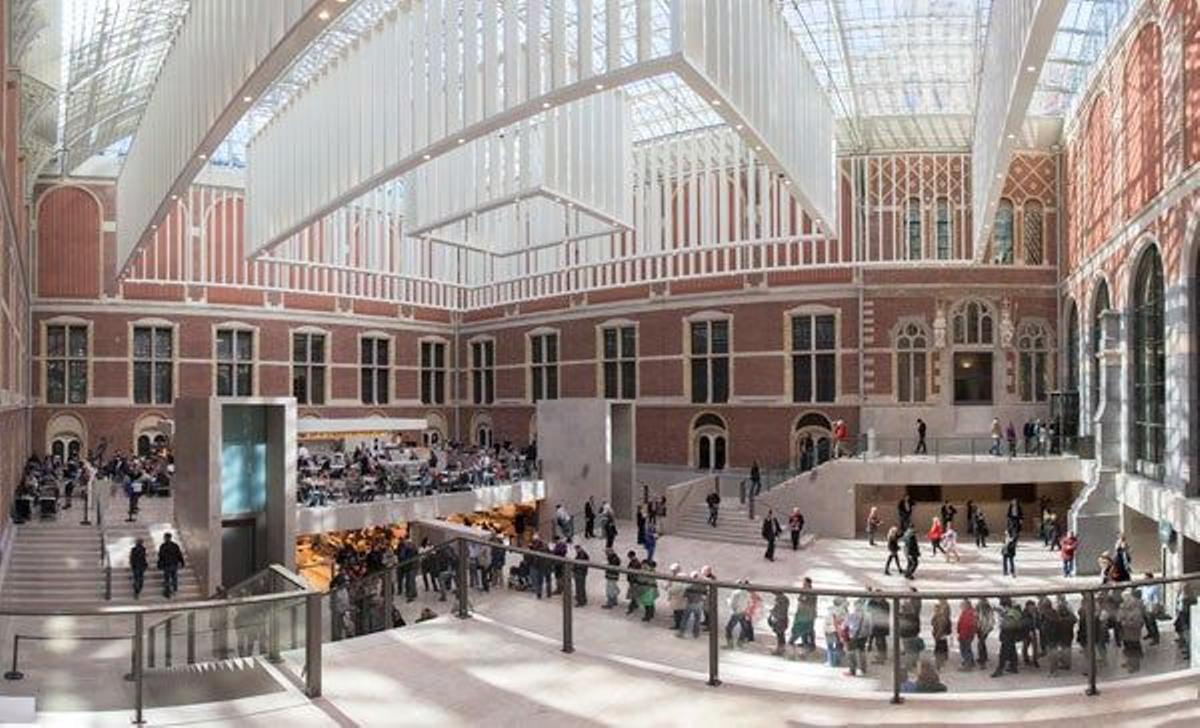 El remodelado Rijksmuseum.