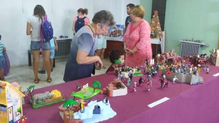 Más de 300 figuras de Playmobil dan vida a la muestra en el edificio del Ministerio de Trabajo