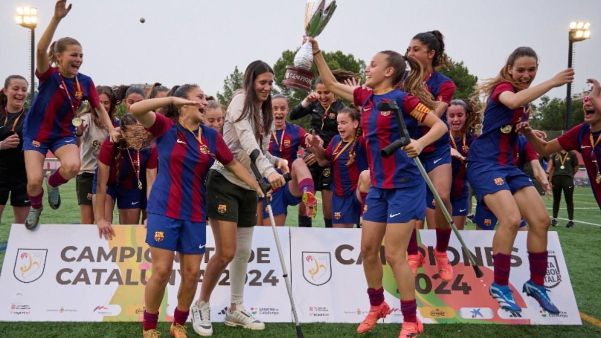 El Juvenil femenino del Barça se impuso al Europa en la final