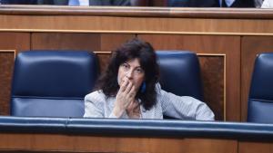 Ana Redondo, durante el Pleno del Congreso.