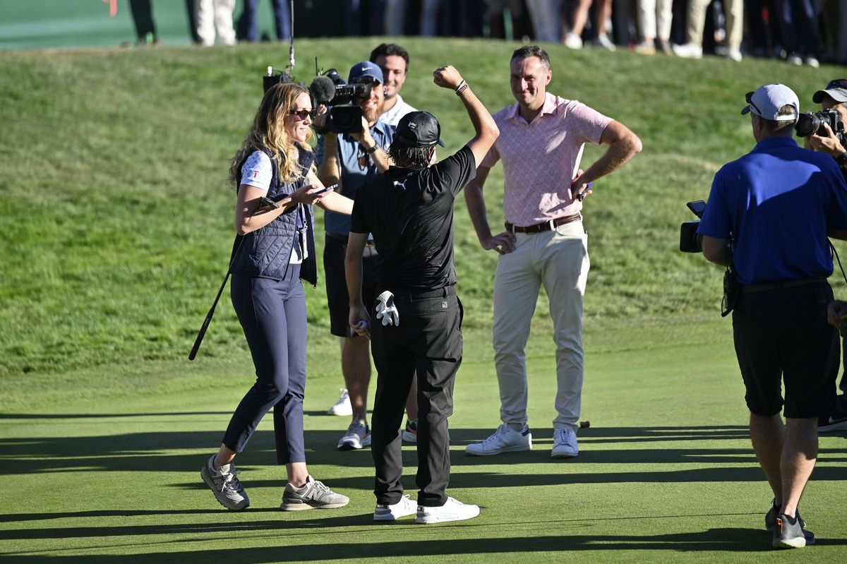 El golfista marbellí Ángel Hidalgo, campeón del Open de España de golf