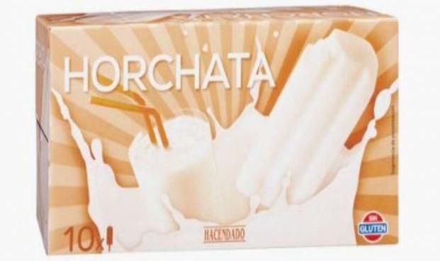 Helado de horchata de Hacendado