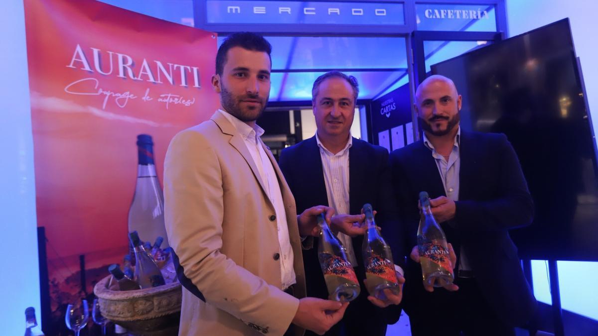 Presentación del vino Auranti, en el Mercado Victoria.