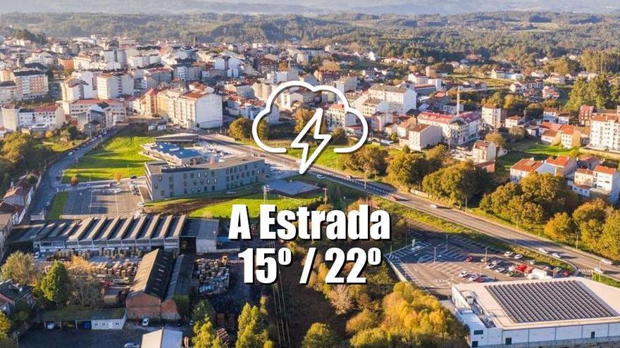 El tiempo en A Estrada: previsión meteorológica para hoy, domingo 30 de junio