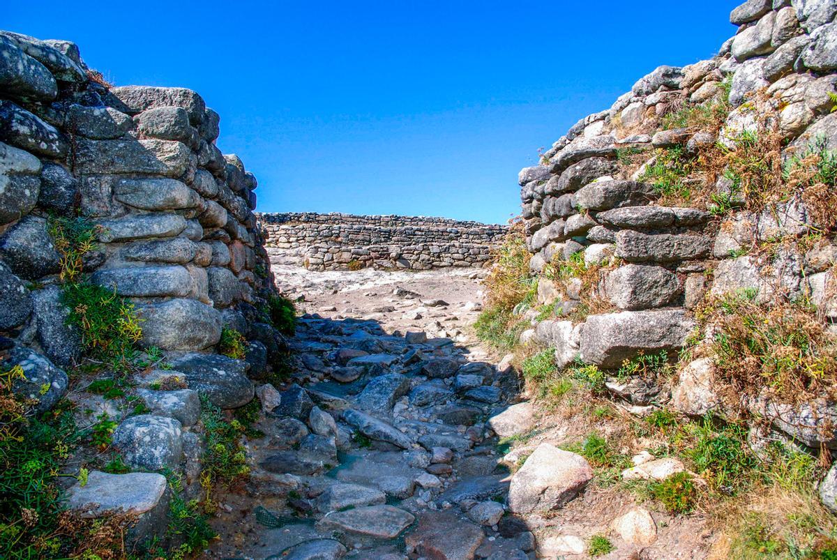 El castro de Baroña data del primer milenio a.C.