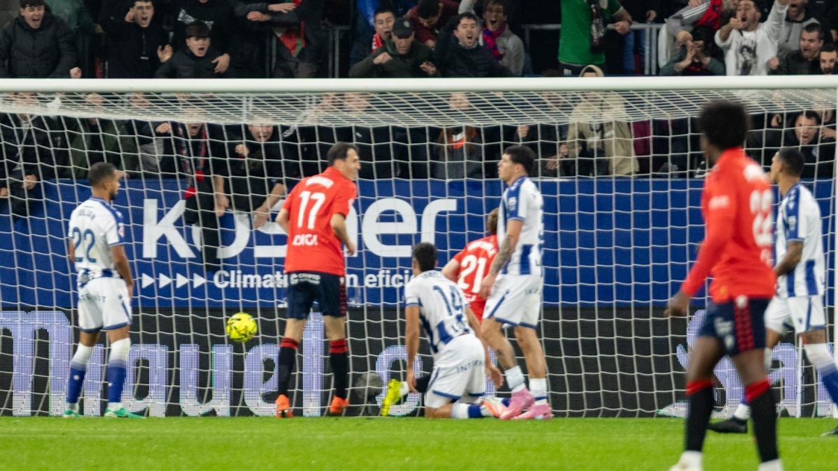 El Levante UD en su derrota en el Sadar ante el Osasuna este 8 de diciembre