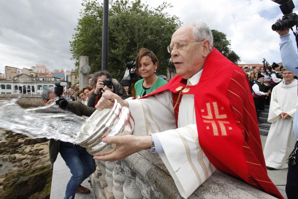 Celebración de la festividad de San Pedro en Gijón