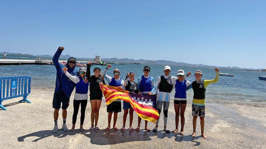 Doblete de la selección de Baleares en el Nacional de Optimist