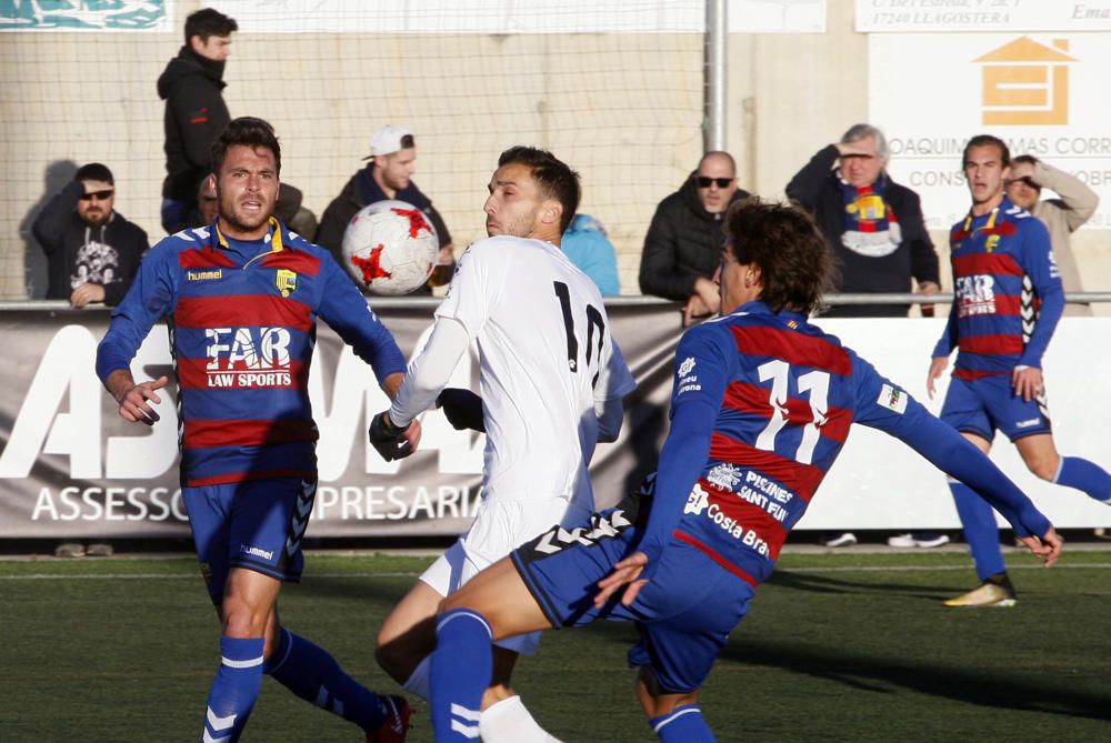 Les millors imatges del Llagostera - Hércules (0-1)