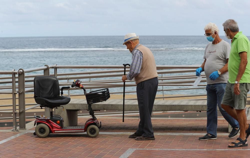 La vida vuelve a la ciudad de Las Palmas de Gran Canaria en los horarios de la fase 0