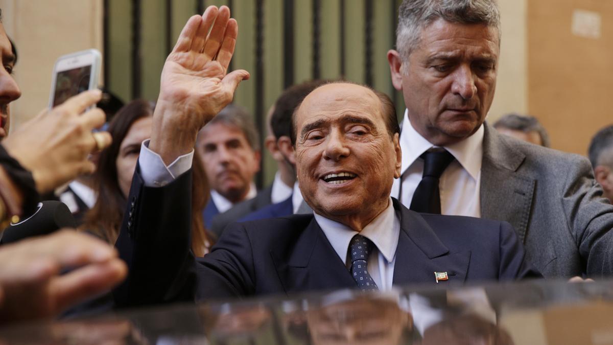 Silvio Berlusconi, en Roma