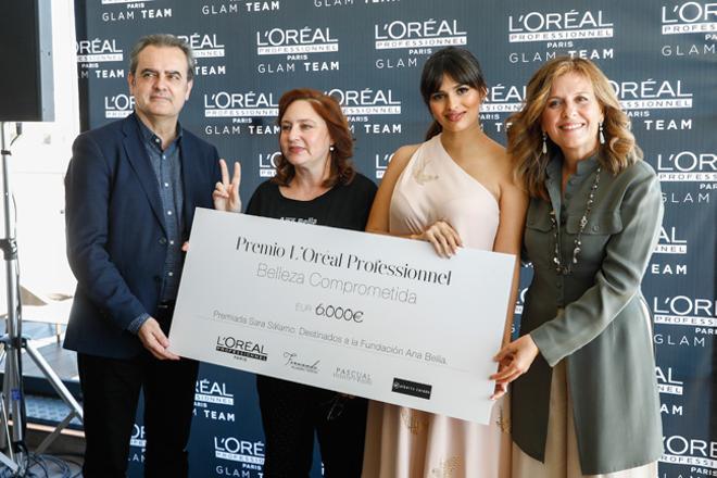 Sara Sálamo, Premio Belleza Comprometida L'Oréal Professionnel