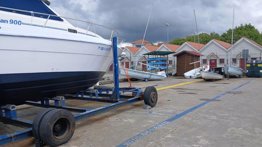 Autorizan una zona de varada de barcos deportivos en Cesantes
