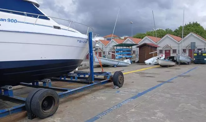 Autorizan una zona de varada de barcos deportivos en Cesantes