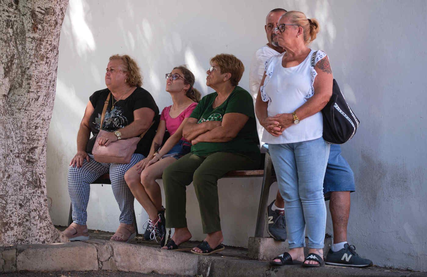 Reactivación del incendio en Santa Úrsula, en el norte de Tenerife