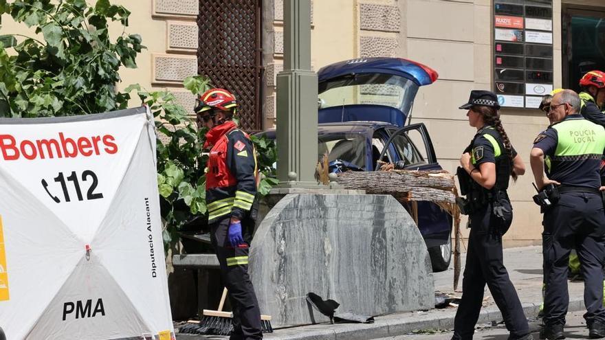 Una mujer fallece arrollada por un vehículo en el casco urbano de Alcoy