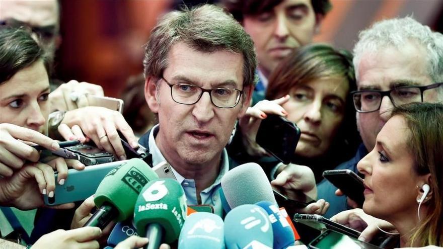 Feijóo renuncia a suceder a Rajoy al frente del PP