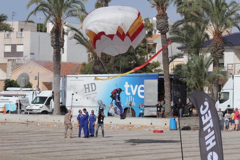 El Rey preside el festival aéreo de la Academia del Aire en Murcia