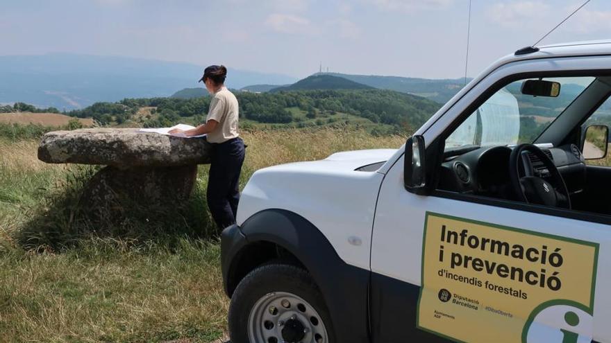 Aquest estiu, la Catalunya central està esquivant els incendis