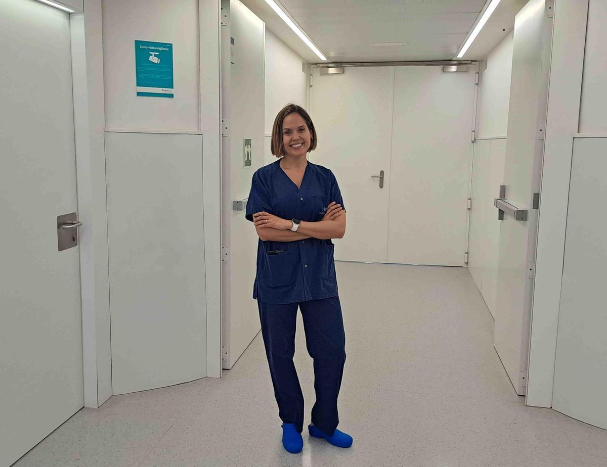 Noelia Planells, jefa del Servicio de Matronas del Hospital Quirónsalud Valencia.