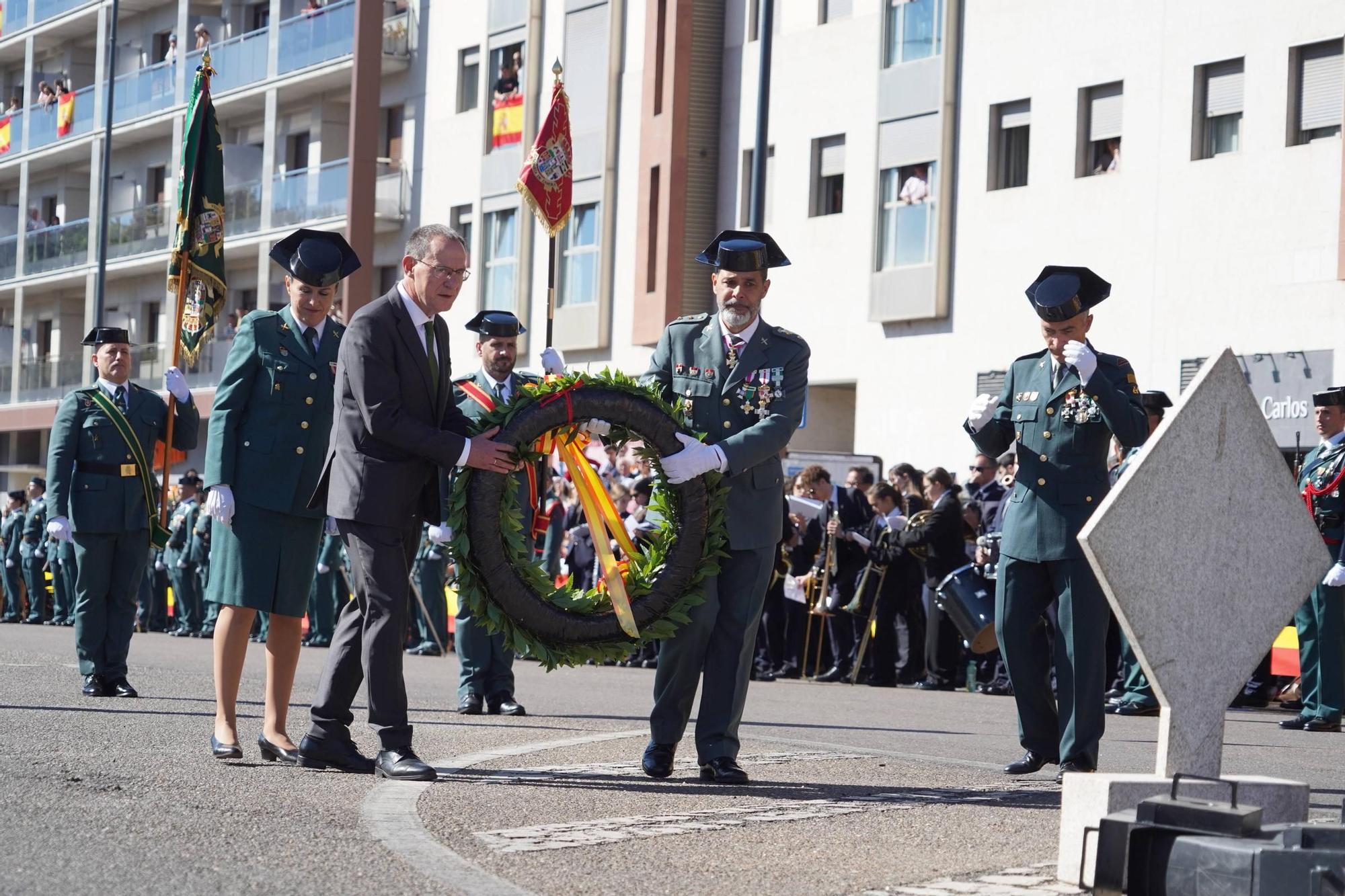 La Guardia Civil de Zamora honra a su patrona la Virgen del Pilar