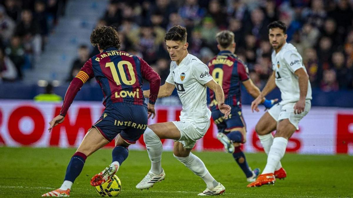 Valencia y Levante afrontan otra jornada luchando por la salvación
