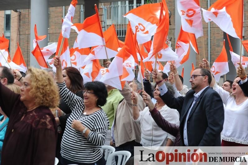 Albert Rivera, líder de Ciudadanos, en Murcia