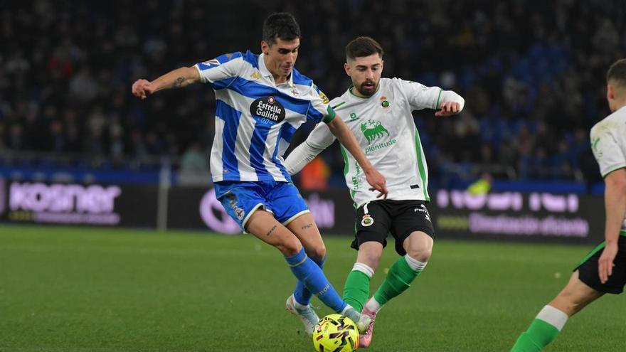 Las notas individuales del Deportivo ante el Racing de Santander: Noubi y Quagliata brillan en un partido duro