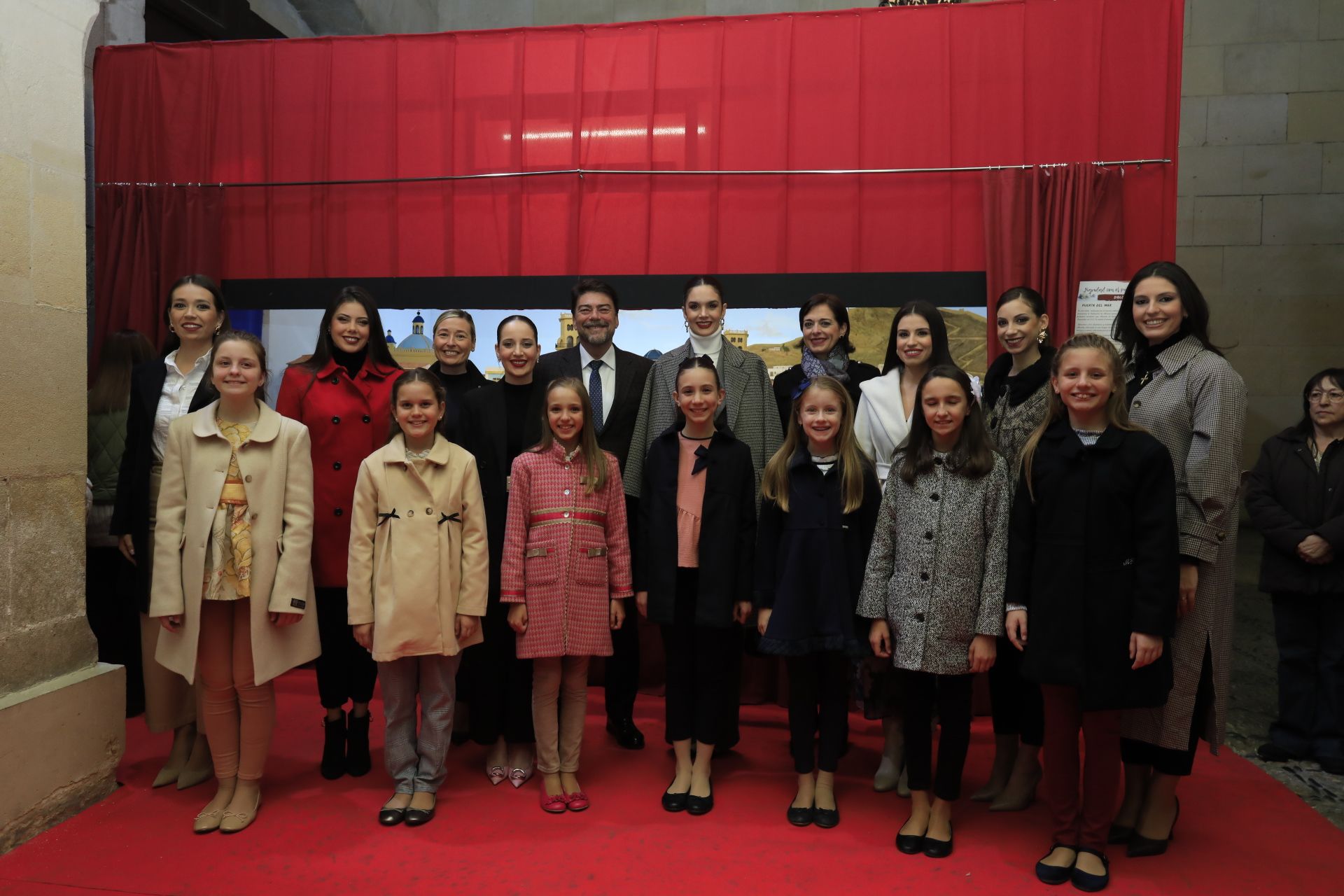 Inauguración del Belén en el Ayuntamiento de Alicante