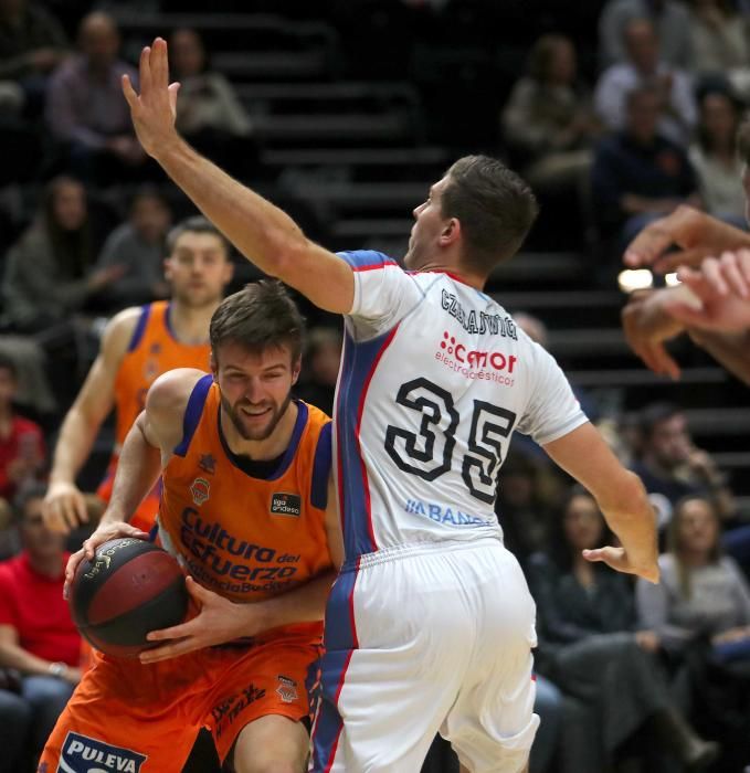 Partido Valencia Basket Monbus Obradoiro