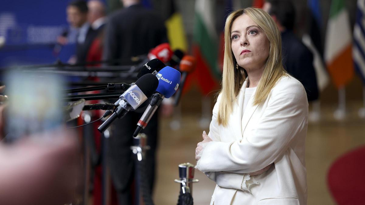 La primera ministra d'Itàlia, Giorgia Meloni.