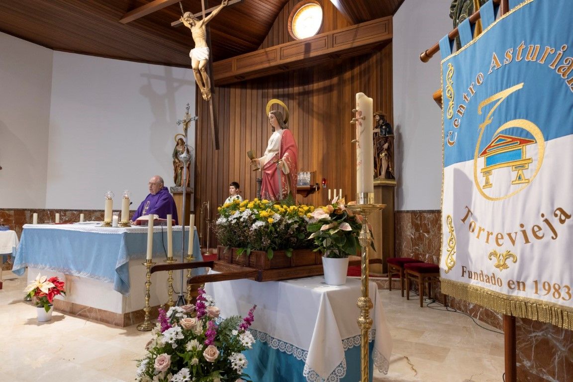 EN IMÁGENES: Así fue la fiesta de Santa Bárbara en el Centro Asturiano de Torrevieja