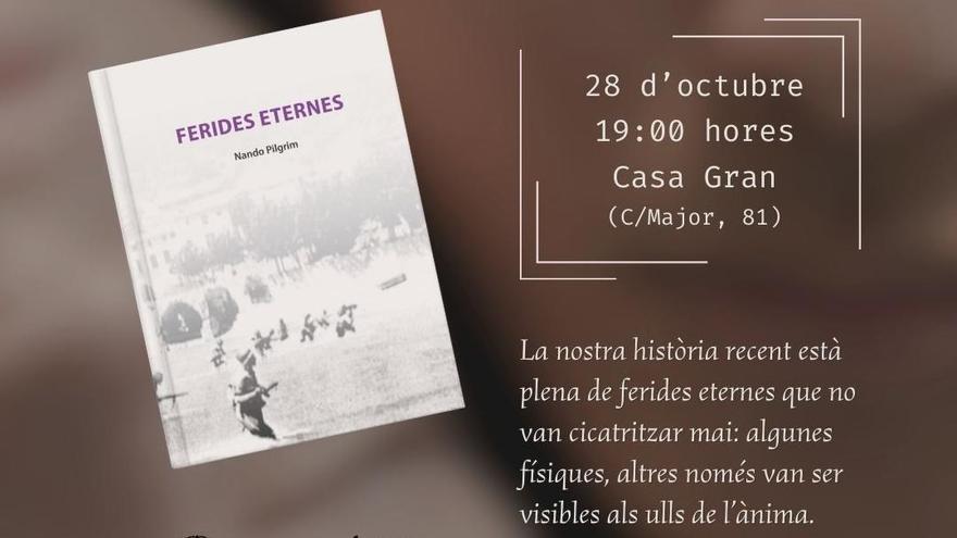 Presentación del libro &quot;Ferides Eternes&quot;.