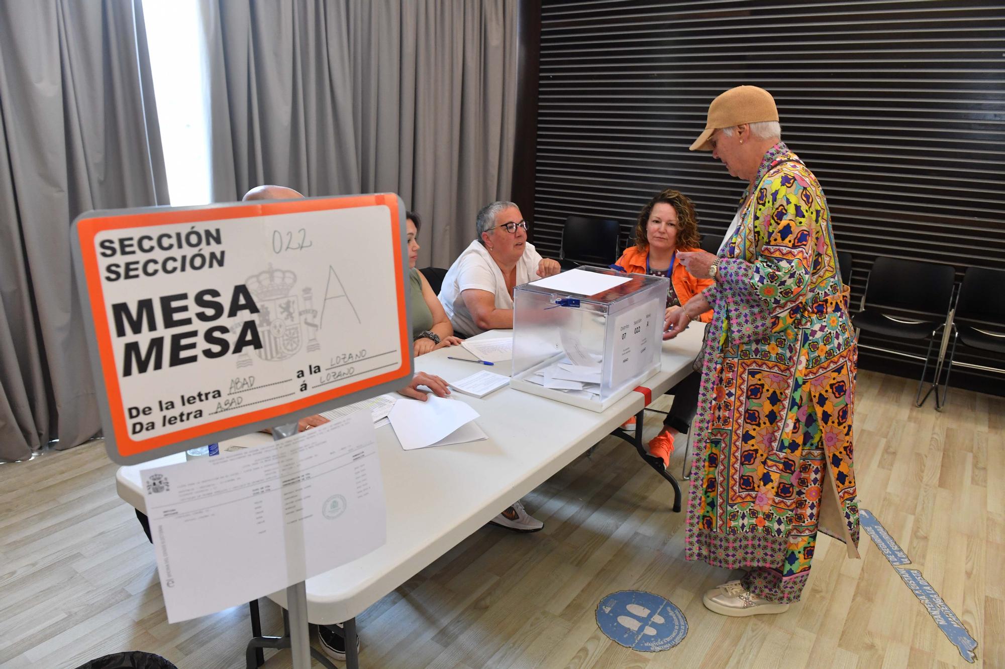 Jornada electoral en A Coruña