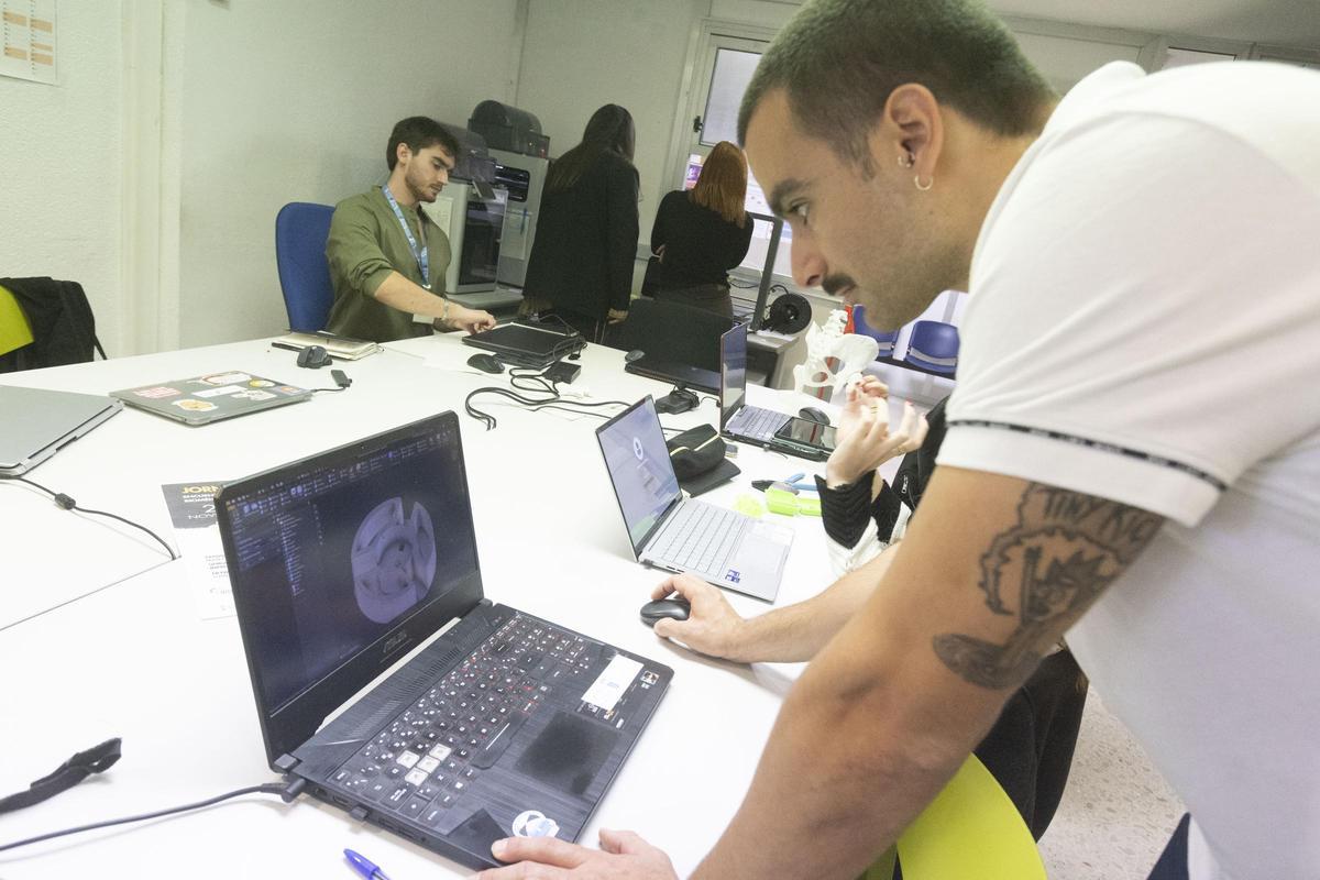Alicante exporta a Europa prototipos en 3D del cerebro
