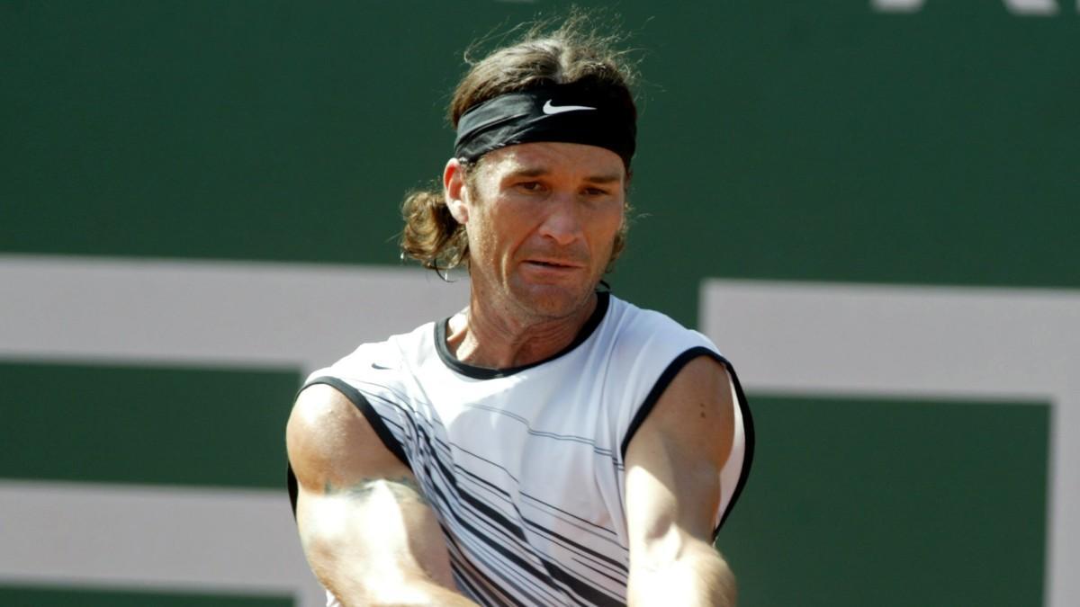 Carlos Moyá, durante su etapa como tenista