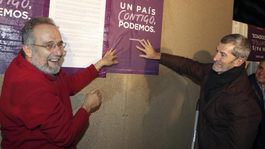 Julio Rodríguez defiende una candidatura sin contradicciones y que lucha por la paz