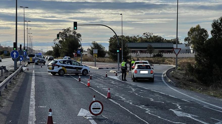 Controles durante la jornada del viernes en la provincia de Alicante